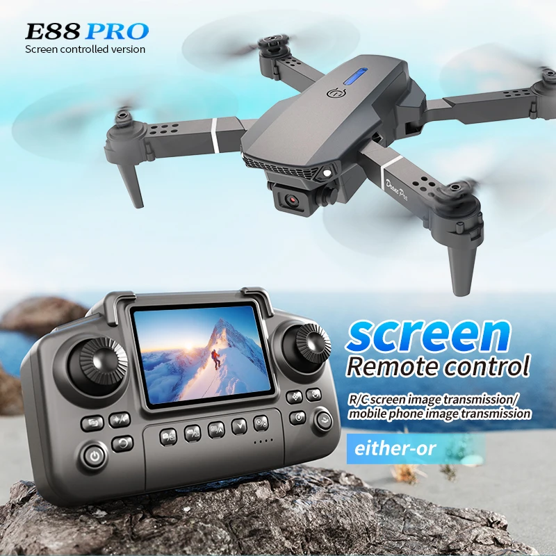 Professional E88 PRO Drone wit - Drone Camera Hd recension och pris