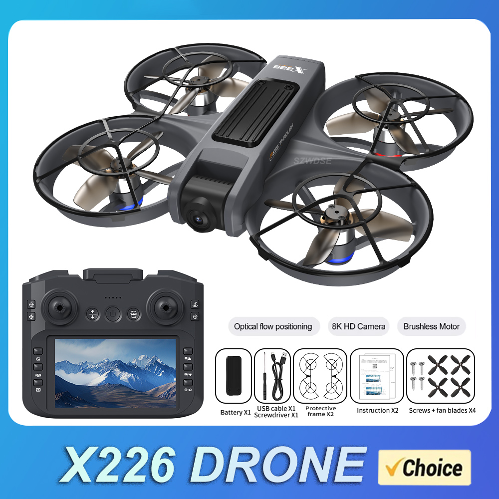 NEW X226 RC Drone 2.4G 5G WIFI - Drone Camera Hd recension och pris