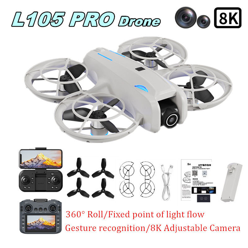 L105 PRO Drone Duel 8k Lens Fu - Drone Camera Hd recension och pris