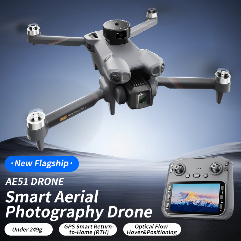 AE51 GPS Drone 8K Professional - Drone Camera Professional recension och pris